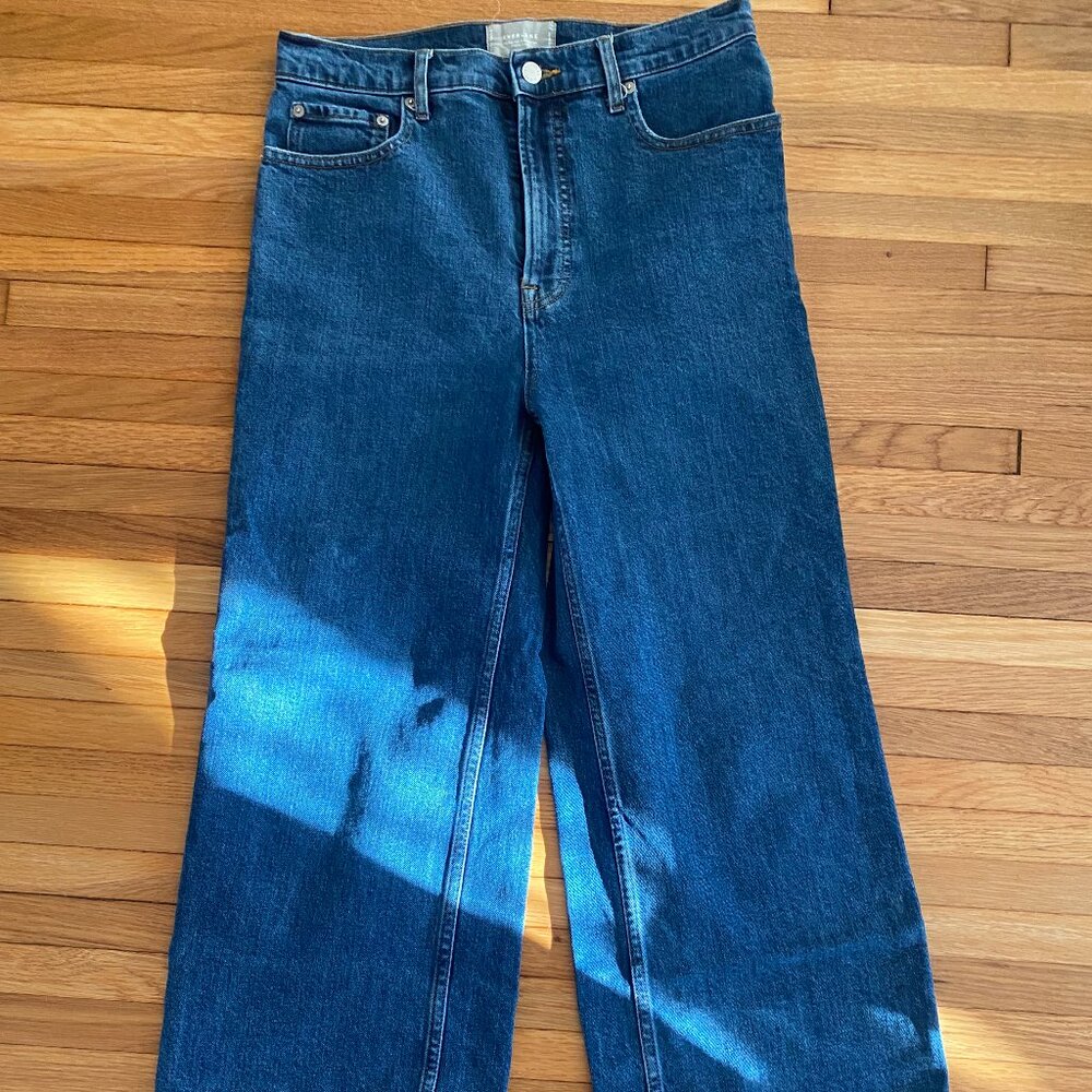 Everlane The Way-High Wide Leg Flare /  Way-High Sailor Jean